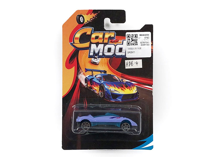 1:64 Die Cast Car Free Wheel(8S) toys