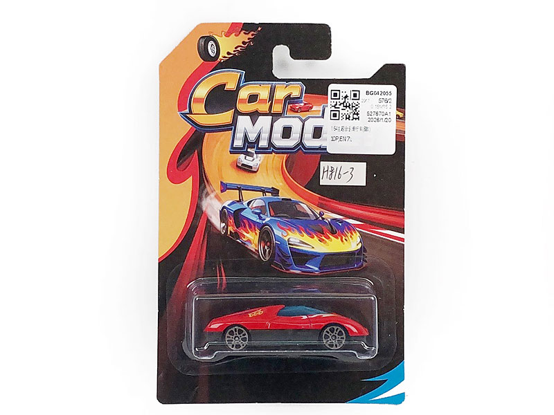 1:64 Die Cast Car Free Wheel(8S) toys