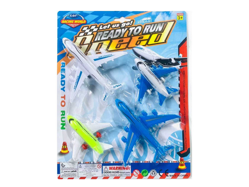 Free Wheel Airplane(4in1) toys