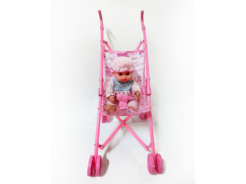 Plastic Go-Cart & Doll toys