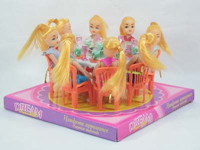 Combination dining table toys