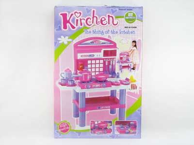 B/O Kitchen Set W/M_L toys