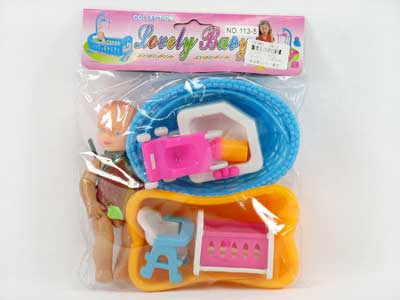 Tub &  Doll Set toys