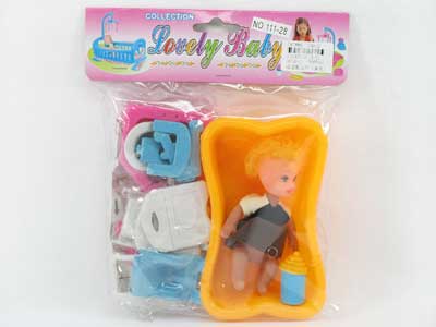 Tub &  Doll Set toys