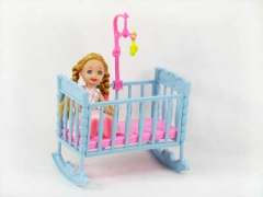 Baby Bed &  Doll