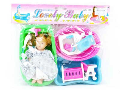 Tub &  Doll Set toys