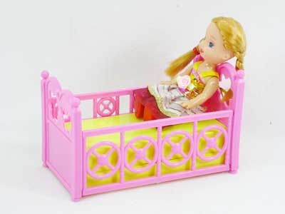 Baba Bed & 3.5"Doll toys