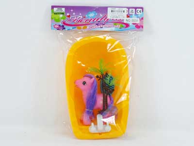 Tub & Latex Horse(3C) toys