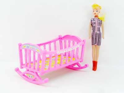 Baby Bed & Doll(3C) toys