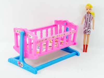 Baby Bed & Doll(3C) toys