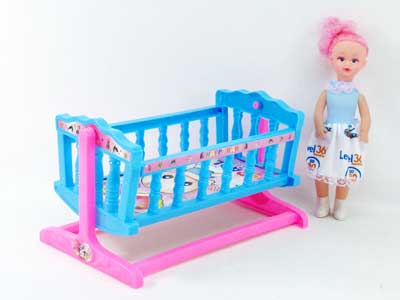 Baby Bed & Doll(3C) toys