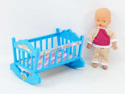 Baby Bed & Doll(3C) toys