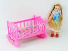 Baby Bed & Doll(3C)