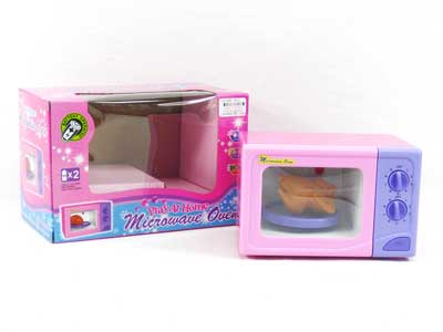 B/O Microwave Oven W/L_M toys