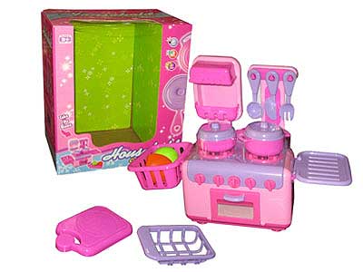 B/O Cooking Set W/L_IC toys