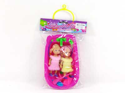 Tub & 3.5"Doll toys