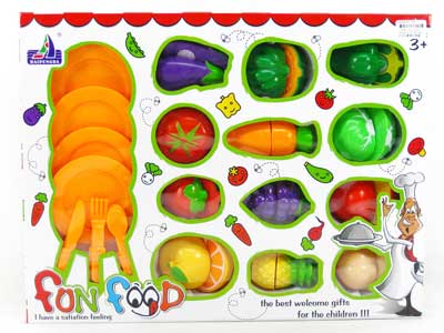 Cutting Vegetable Fruit Set toys