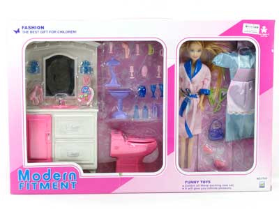 Lavabo Set W/L_M & Doll toys