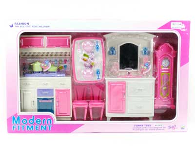 Gas Cooker & Lavabo W/L_M toys