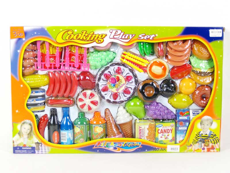 Food Set(76pcs) toys