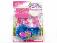 Balneary Set & 3.5"Doll toys