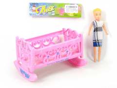 Bed & Doll(2C) toys