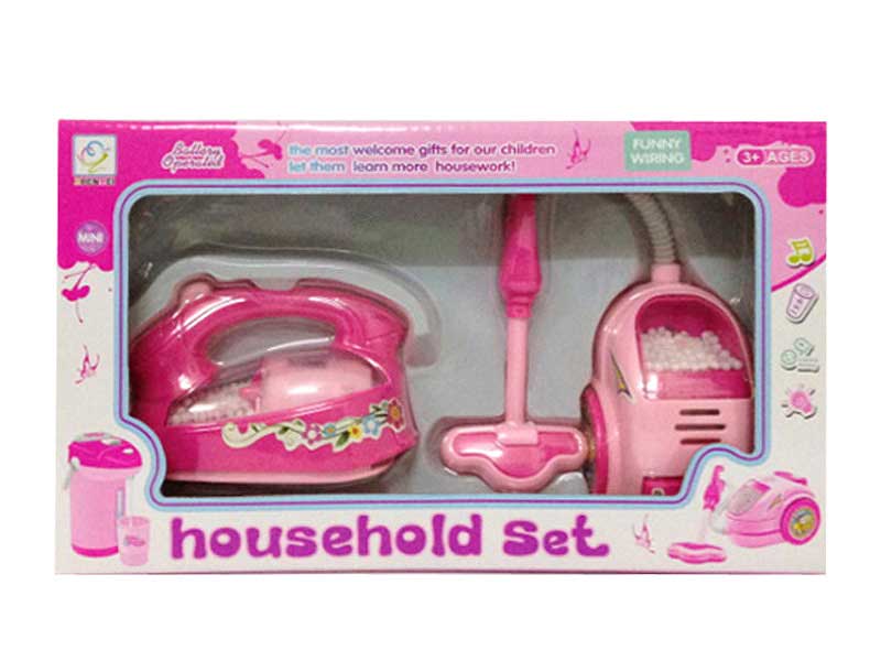 B/O Iron & Vacuum Cleaner toys