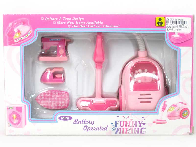 B/O Vacuum Cleaner Set toys