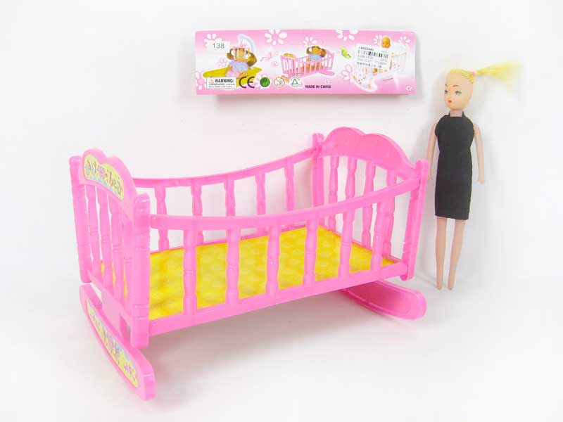 Bed & Doll(3C) toys