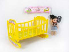 Baby Bed & Doll(3C) toys
