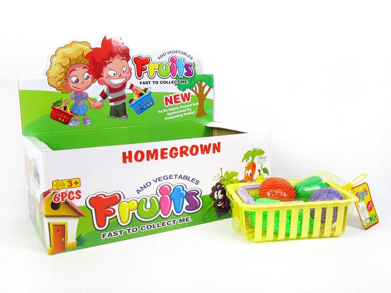 Fruit & Vegetable Set(6in1) toys