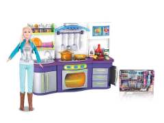 Cookroom Set & Doll toys