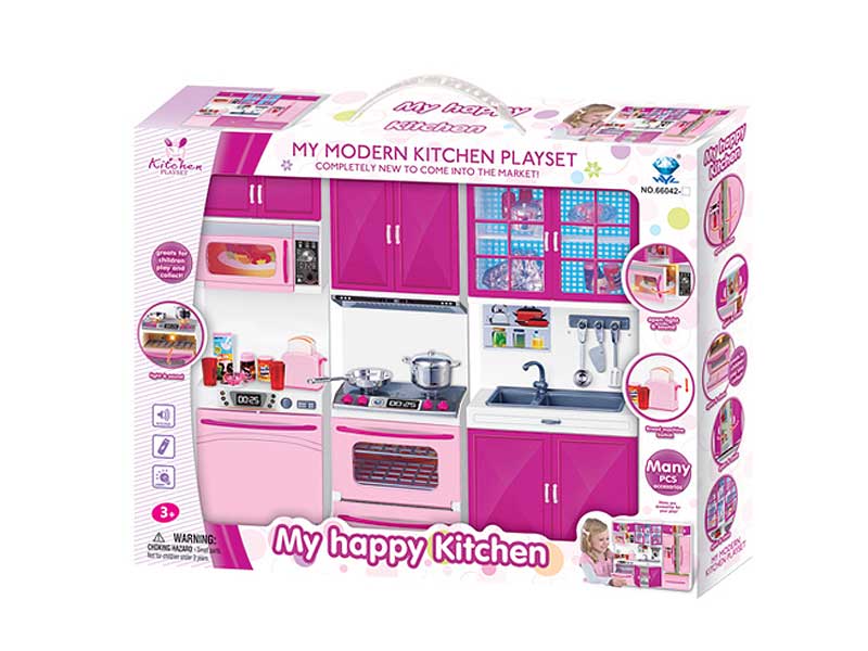 Kitchen Set W/L_M toys