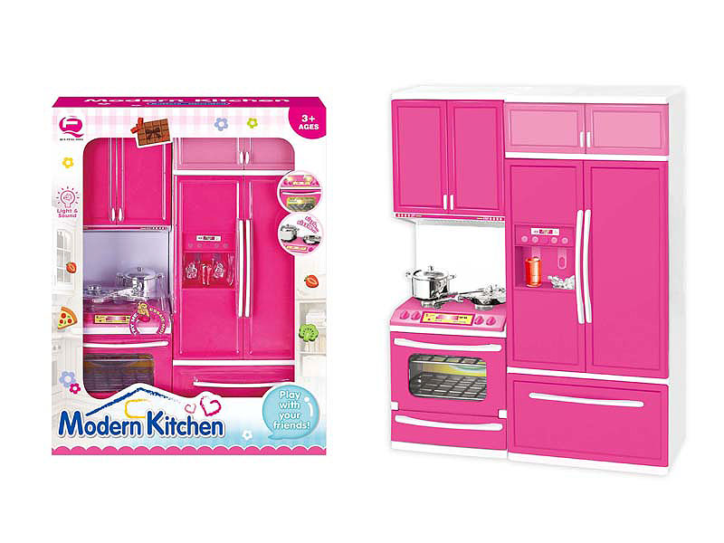 4in1 Kitchen Set W/L_S toys