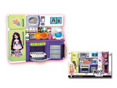 Refrigerator & Doll