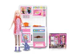 Barbecue Oven & Doll
