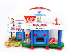 B/O Kitchen Set W/L_M toys