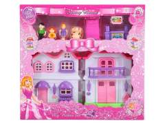 Pink Villa+Peple+Furniture toys