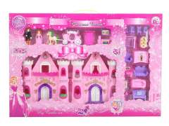 Musical Castle w.light&Furniture toys