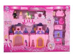 Musical Castle w.light&Furniture toys