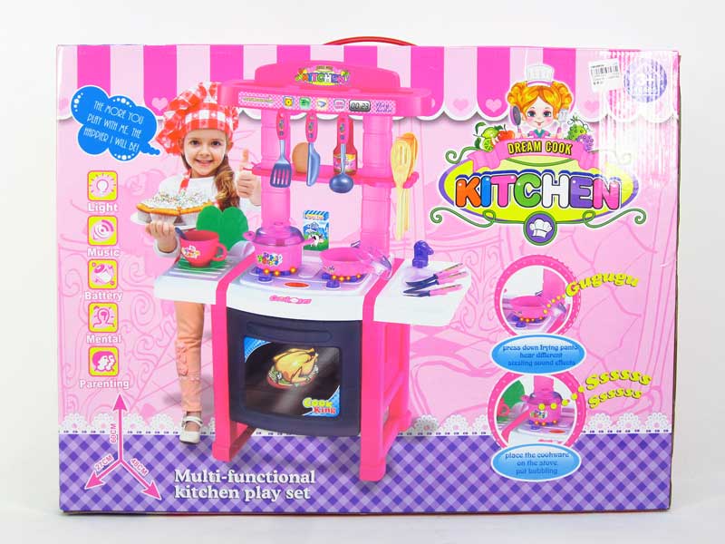 Kitchen Set W/L_M toys