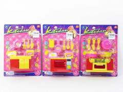Kitchen Set(3S6C) toys