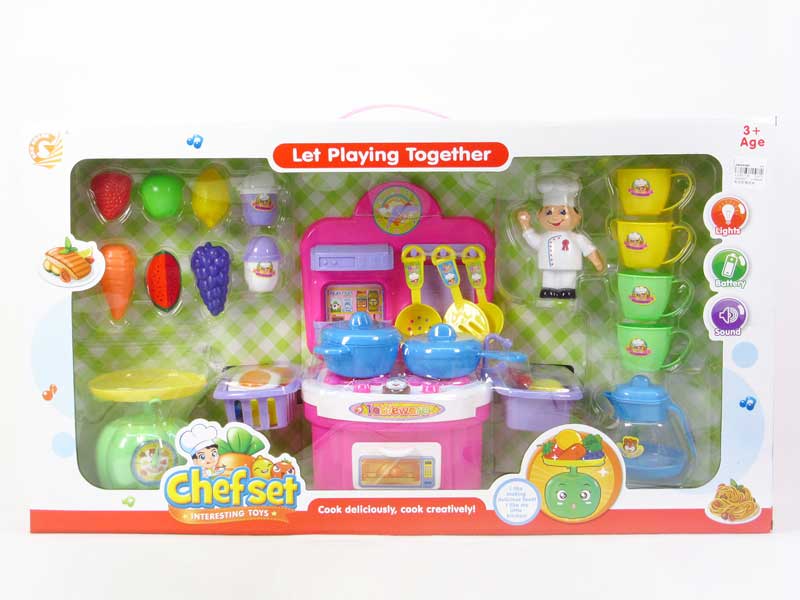 B/O Kitchen Set toys