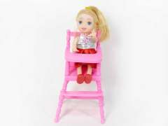 Tableware & 3.5inch Doll toys