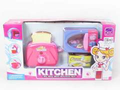 B/O Micro-Wave Oven & Toaster W/L toys