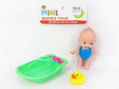 Tub Set & Doll(2C) toys