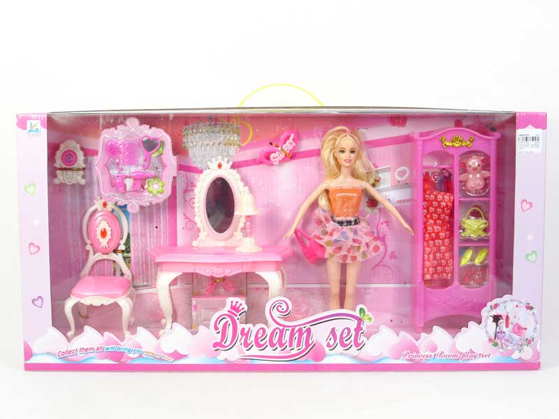 Beauty Collection Delight & 11.5inch Doll(2S2C) toys