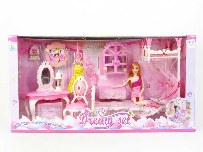 Bed & Doll(2S2C) toys