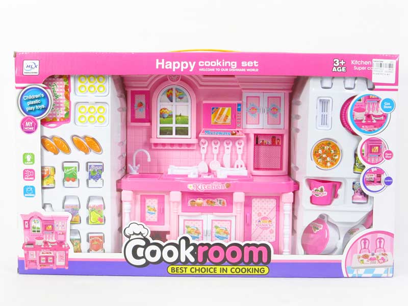 Kitchen Set W/L_M toys