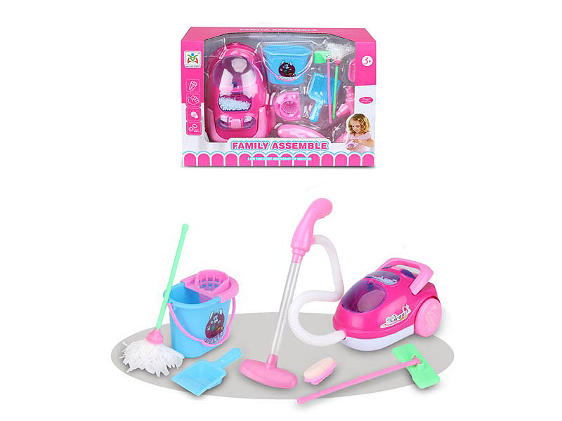 B/O Vacuum Cleaner Set W/L toys